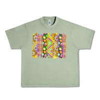 Oil Green Easter Brushstrokes Urban Heavy Tee - BundleAndBundleShop