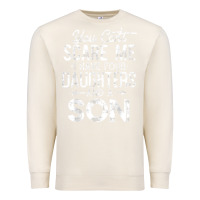 Sandshell you can't scare me i have four daughters and a son funny dad t shirt Premium Sweatshirt - linhVisuals