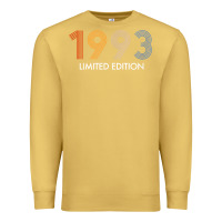 Antique Gold retro 29 years vintage 1993 limited edition 29th birthday t shirt Premium Sweatshirt - linhVisuals