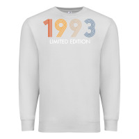Dove Grey retro 29 years vintage 1993 limited edition 29th birthday t shirt Premium Sweatshirt - linhVisuals