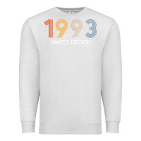 Oatmeal Heather retro 29 years vintage 1993 limited edition 29th birthday t shirt Premium Sweatshirt - linhVisuals