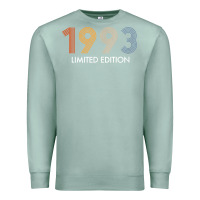 Seafoam retro 29 years vintage 1993 limited edition 29th birthday t shirt Premium Sweatshirt - linhVisuals