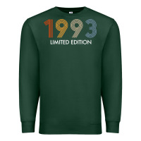 Sports Green retro 29 years vintage 1993 limited edition 29th birthday t shirt Premium Sweatshirt - linhVisuals