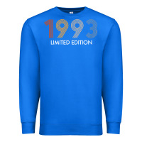 True Royal retro 29 years vintage 1993 limited edition 29th birthday t shirt Premium Sweatshirt - linhVisuals