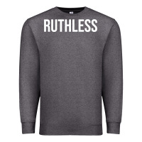 Charcoal Heather ruthless sweatshirt Premium Sweatshirt - linhVisuals