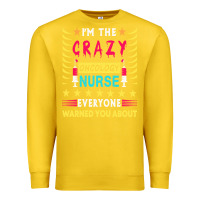 Lemon oncology nurse t  shirt i'm the crazy oncology nurse t  shirt Premium Sweatshirt - linhVisuals