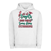Pigment Lunar Rock not all angels have wings some have stethoscopes Urban Hoodie - RanaPortraitStore
