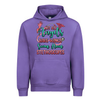 Tulip not all angels have wings some have stethoscopes Urban Hoodie - RanaPortraitStore