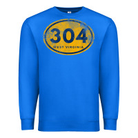 True Royal 304 west virginia home t shirt Premium Sweatshirt - linhVisuals