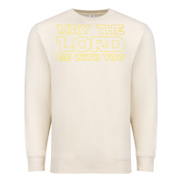 Sandshell may the lord be with you by jesus surfed apparel co premium t shirt Premium Sweatshirt - linhVisuals