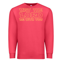 Cardinal may the lord be with you by jesus surfed apparel co premium t shirt Premium Sweatshirt - linhVisuals