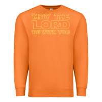 Carrot may the lord be with you by jesus surfed apparel co premium t shirt Premium Sweatshirt - linhVisuals