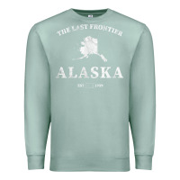 Seafoam alaska the last frontier t shirt Premium Sweatshirt - linhVisuals