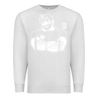 Oatmeal Heather bobo bear   adam likes crossing arms t shirt Premium Sweatshirt - linhVisuals
