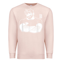 Pale Pink bobo bear   adam likes crossing arms t shirt Premium Sweatshirt - linhVisuals