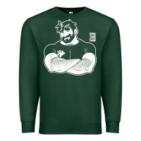 Sports Green bobo bear   adam likes crossing arms t shirt Premium Sweatshirt - linhVisuals
