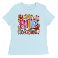 Easter Day One Hip Teacher Ladies Tee | Teevron