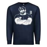 Navy bobo bear   adam likes crossing arms t shirt Premium Sweatshirt - linhVisuals