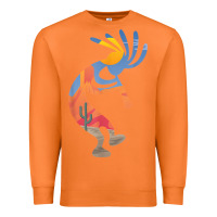 Carrot dancing kokopelli southwestern usa native american symbol t shirt Premium Sweatshirt - linhVisuals