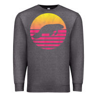 Charcoal Heather classic manatee gift t shirt Premium Sweatshirt - linhVisuals
