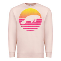 Pale Pink classic manatee gift t shirt Premium Sweatshirt - linhVisuals