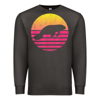 Smoke classic manatee gift t shirt Premium Sweatshirt - linhVisuals