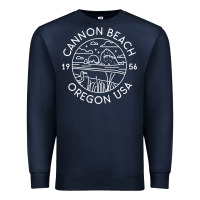 Cannon Beach 1956 Oregon Clatsop Sweatshirt Premium Sweatshirt | Teevron
