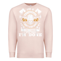 Pale Pink i'm a carpenter i don't stop   funny carpentry woodworking t shirt Premium Sweatshirt - linhVisuals