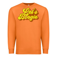 Carrot lets boogie shirt vintage dancing 1980s disco themed party t shirt Premium Sweatshirt - linhVisuals