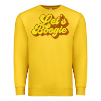 Lemon lets boogie shirt vintage dancing 1980s disco themed party t shirt Premium Sweatshirt - linhVisuals