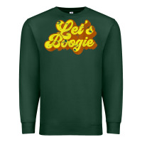 Lets Boogie Shirt Vintage Dancing 1980s Disco Themed Party T Shirt Premium Sweatshirt | Teevron