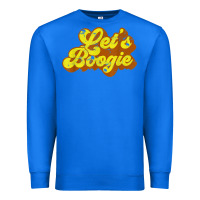 True Royal lets boogie shirt vintage dancing 1980s disco themed party t shirt Premium Sweatshirt - linhVisuals