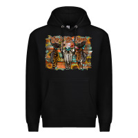 Black cant be tamed Premium Hoodie - RacoonDesign