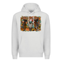 Dove Grey cant be tamed Premium Hoodie - RacoonDesign