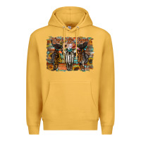 Mustard cant be tamed Premium Hoodie - RacoonDesign