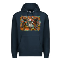 Navy cant be tamed Premium Hoodie - RacoonDesign