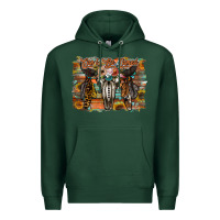 Sports Green cant be tamed Premium Hoodie - RacoonDesign