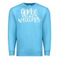 Ocean Blue gumbo weather season in louisiana acadiana cajun lifestyle sweatshirt Premium Sweatshirt - linhVisuals