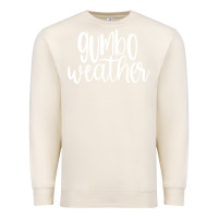 Sandshell gumbo weather season in louisiana acadiana cajun lifestyle sweatshirt Premium Sweatshirt - linhVisuals
