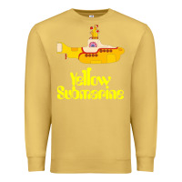 Antique Gold Yellow Submarine Premium Sweatshirt - linhVisuals