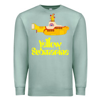 Seafoam Yellow Submarine Premium Sweatshirt - linhVisuals