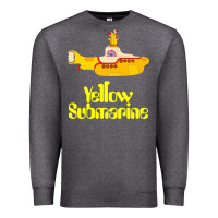 Charcoal Heather Yellow Submarine Premium Sweatshirt - linhVisuals