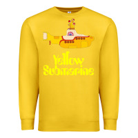 Lemon Yellow Submarine Premium Sweatshirt - linhVisuals