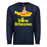 Navy Yellow Submarine Premium Sweatshirt - linhVisuals