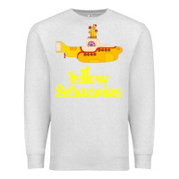 Oatmeal Heather Yellow Submarine Premium Sweatshirt - linhVisuals