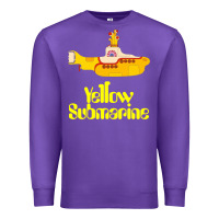Purple Yellow Submarine Premium Sweatshirt - linhVisuals