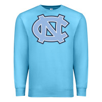 Ocean Blue NORTH CAROLINA TAR HEELS Premium Sweatshirt - linhVisuals