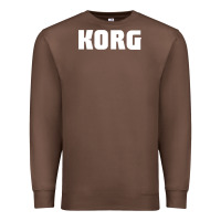 Chestnut Korg Keyboard Premium Sweatshirt - linhVisuals