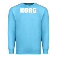 Ocean Blue Korg Keyboard Premium Sweatshirt - linhVisuals