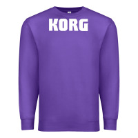 Purple Korg Keyboard Premium Sweatshirt - linhVisuals